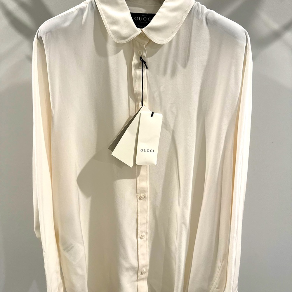 Gucci Cream womens shirt
